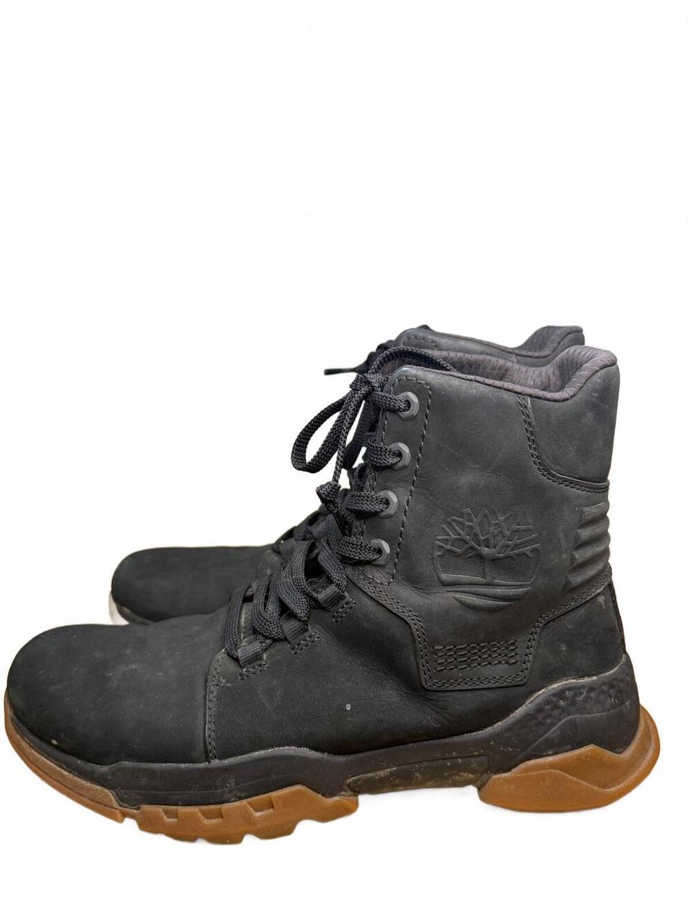 Timberland Cityforce Reveal Boots Black Nubuck with a Gum Sole Size 9.5